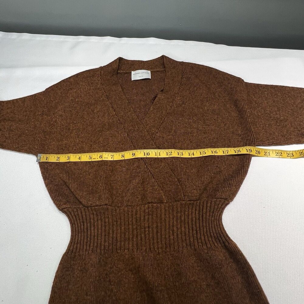 Modern Citizen Brown Knit Midi Dress - Picture 6 of 12